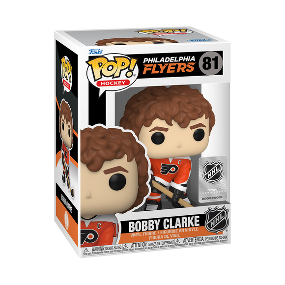 Bobby Clarke Philadelphia Flyers Funko Pop! Hockey Figure