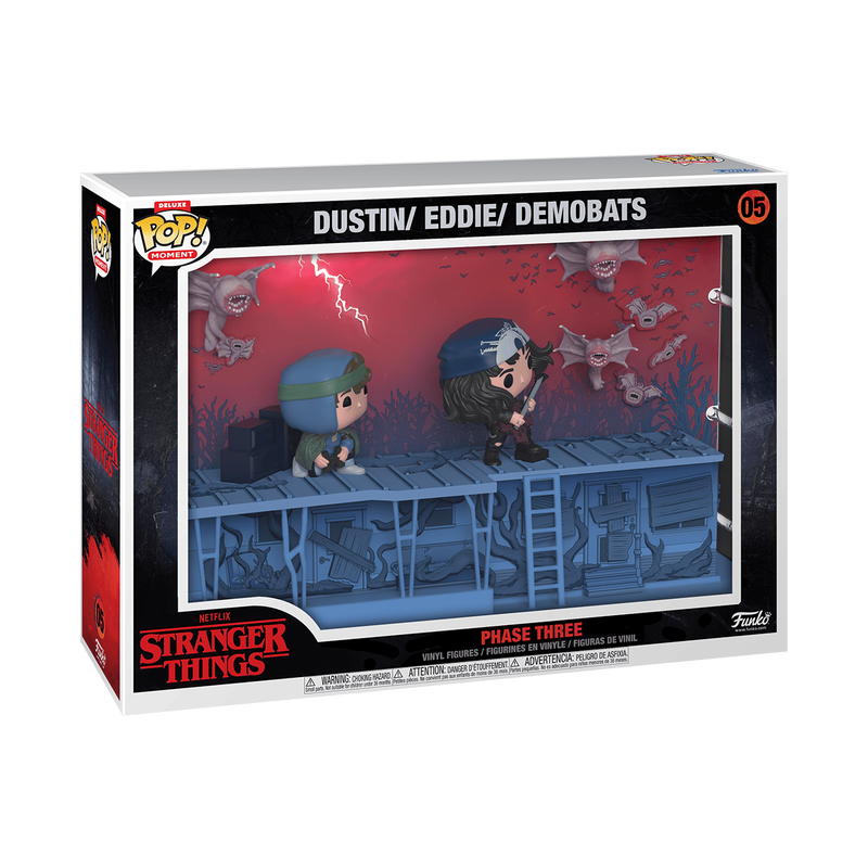 Dustin, Eddie and store Demobats Funko Pop Moment