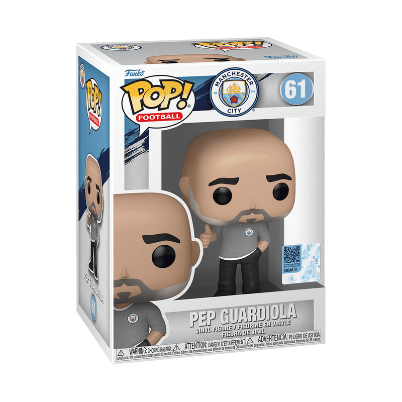 Pep Guardiola Manchester City FC Funko Pop! Figure – Frozen Pond