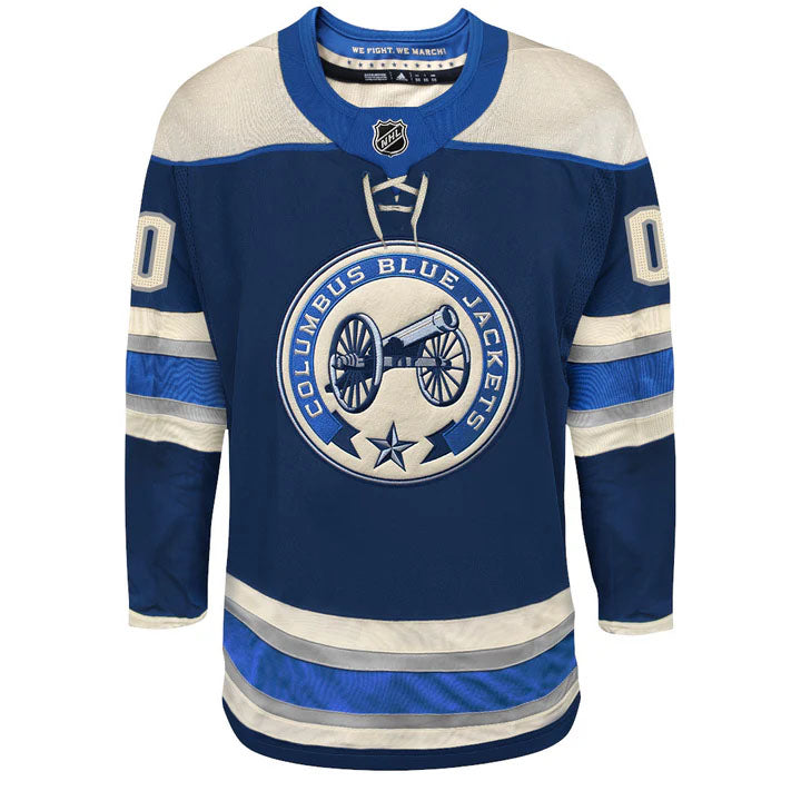 Columbus Blue Jackets adidas Authentic Jersey (Alternate) – Frozen