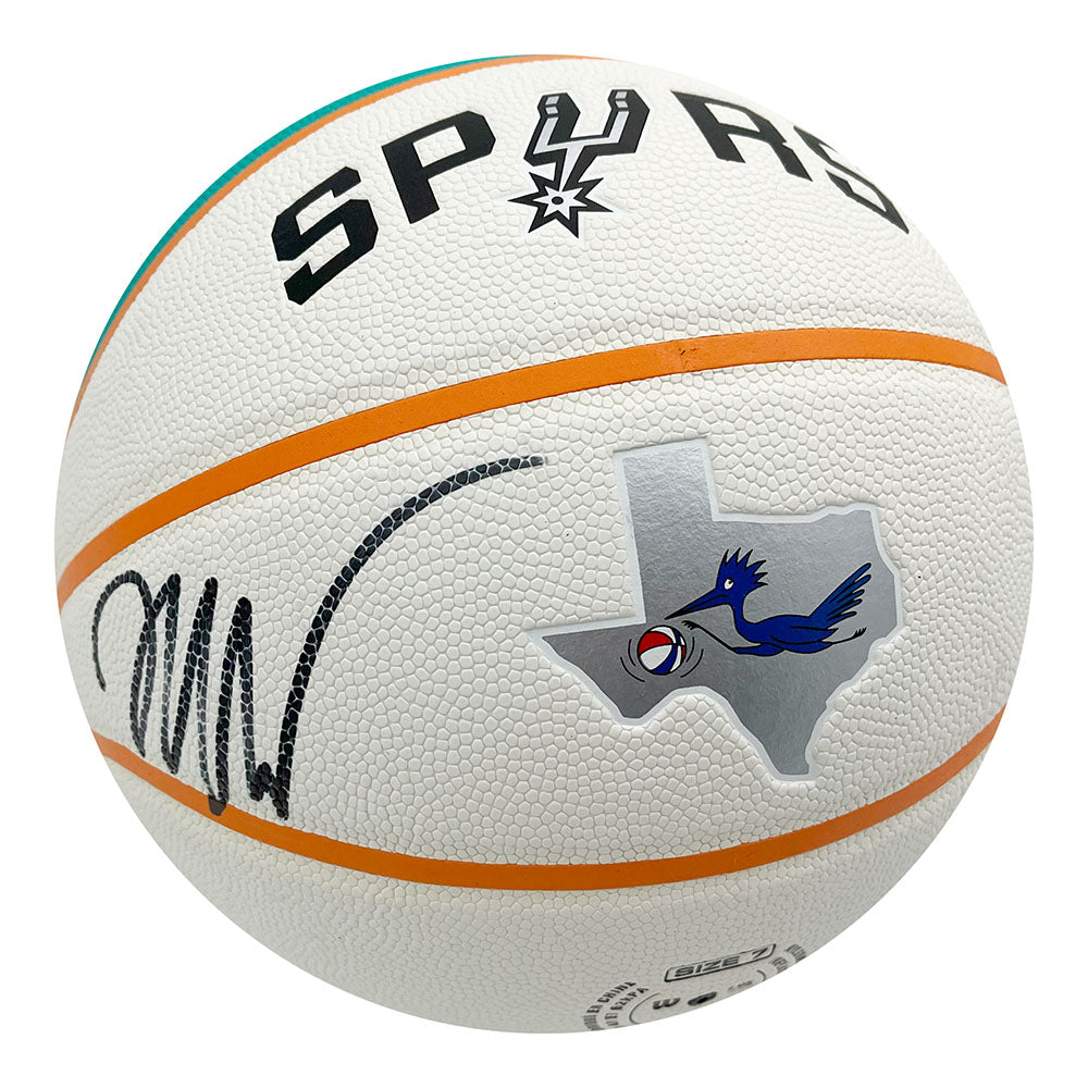 Victor Wembanyama Autographed San Antonio Spurs City Edition Basketbal –  Frozen Pond