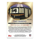 Dan Marino Autographed 2005 Topps Hall of Fame Card