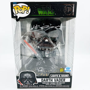 Hayden Christensen Autographed 'Darth Vader' Jumbo 10" Funko Pop! Figure