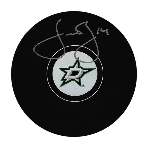 Jamie Benn Autographed Dallas Stars Puck
