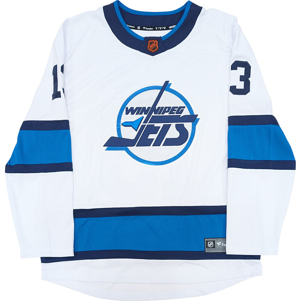 Teemu Selanne Autographed Winnipeg Jets Replica Reverse Retro