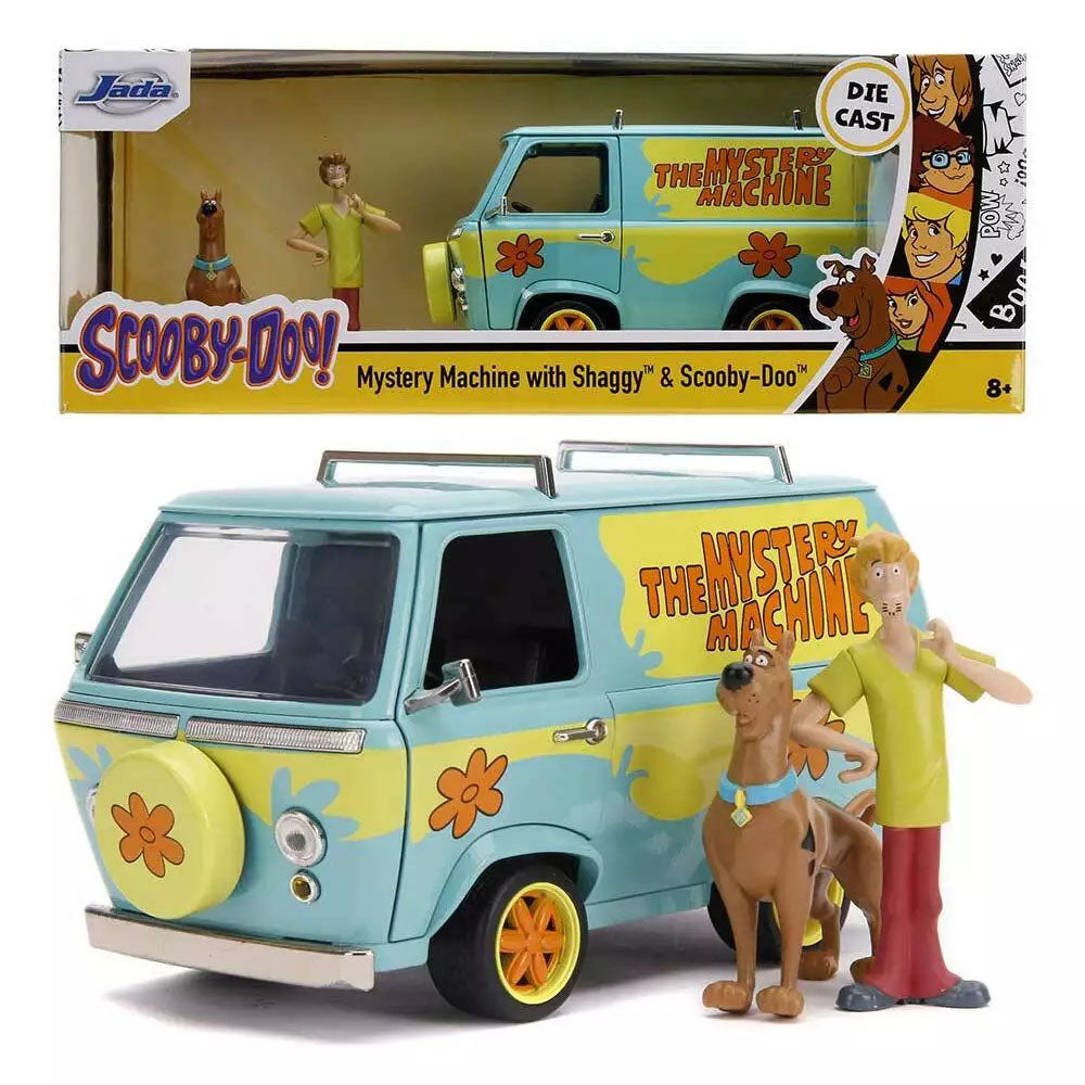 Scooby-Doo! Mystery Machine 1/24 Scale Diecast Vehicle New Jada buying Hollywood Rides