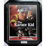 "The Karate Kid" Framed Autographed 24X36 Movie Poster