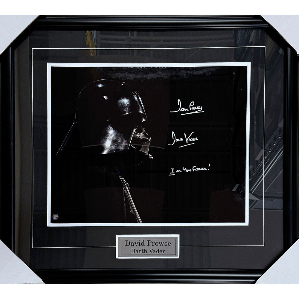 David Prowse (deceased) Framed Autographed 