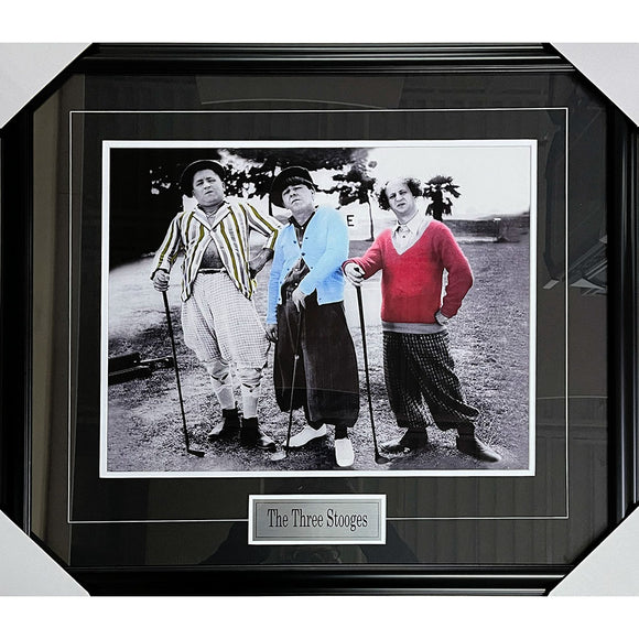 The Three Stooges Framed 16X20 Photo