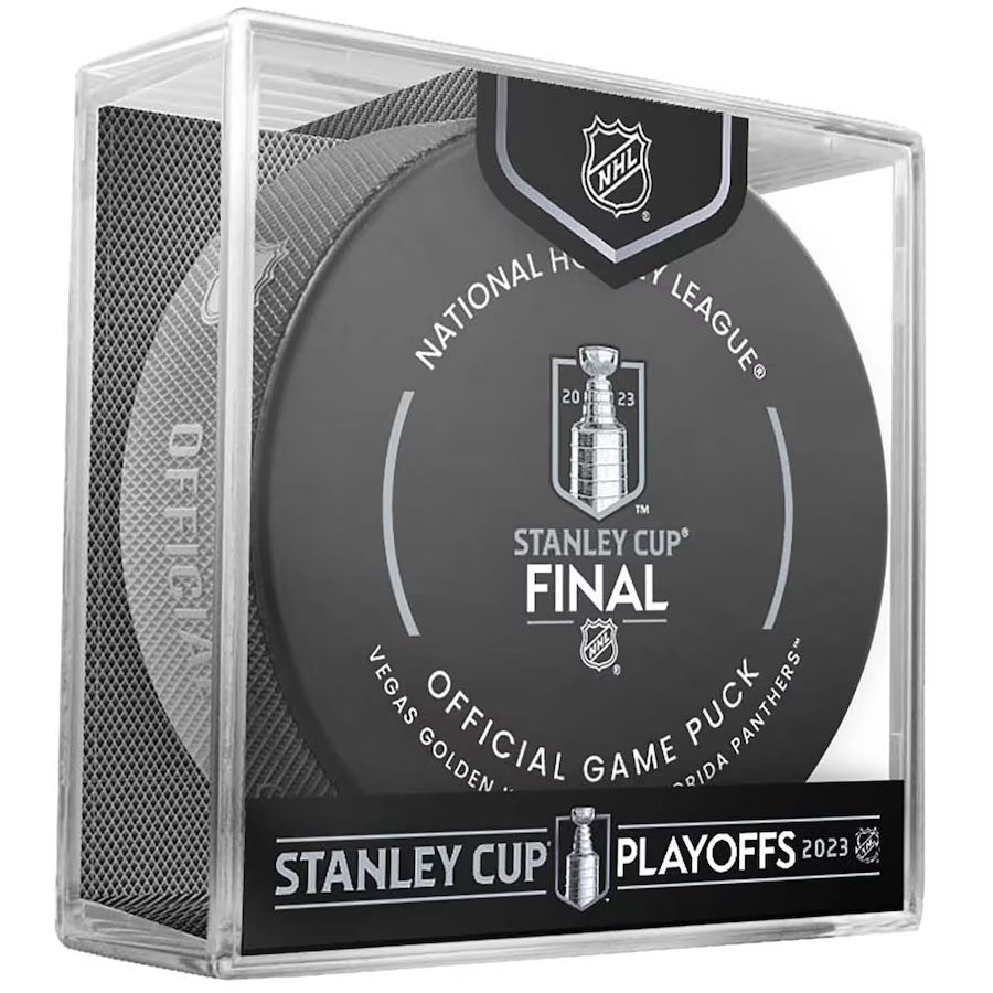 2023 NHL Stanley Cup Final Champions Las Vegas Golden Knights Puck