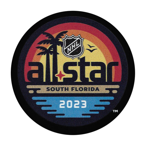2023 All-Star Game Puck - Florida