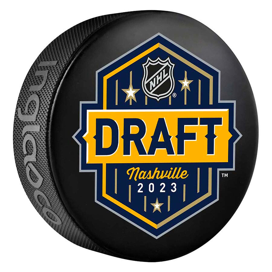 2023 NHL Draft Puck Frozen Pond