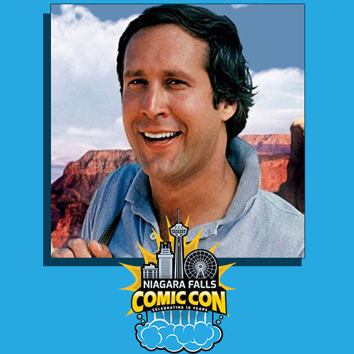 Niagara Falls Comic Con - Chevy Chase Autographed 8X10 Photo