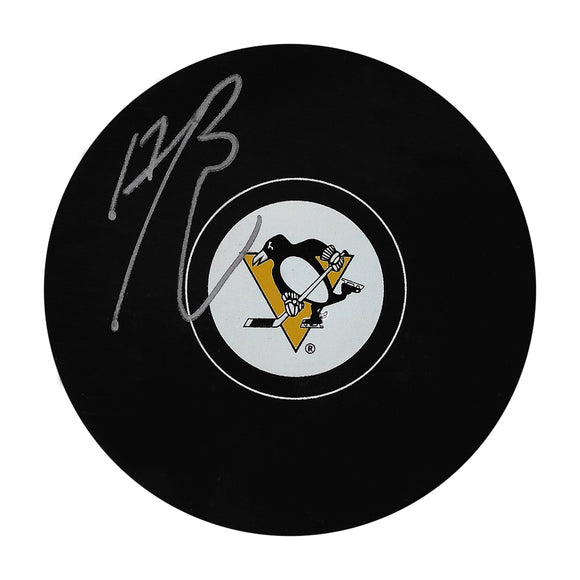 Bryan Rust Autographed Pittsburgh Penguins Puck