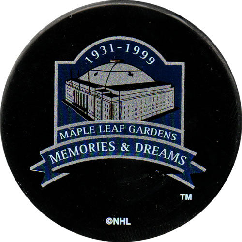 Maple Leaf Gardens - Memories and Dreams Commemorative Puck
