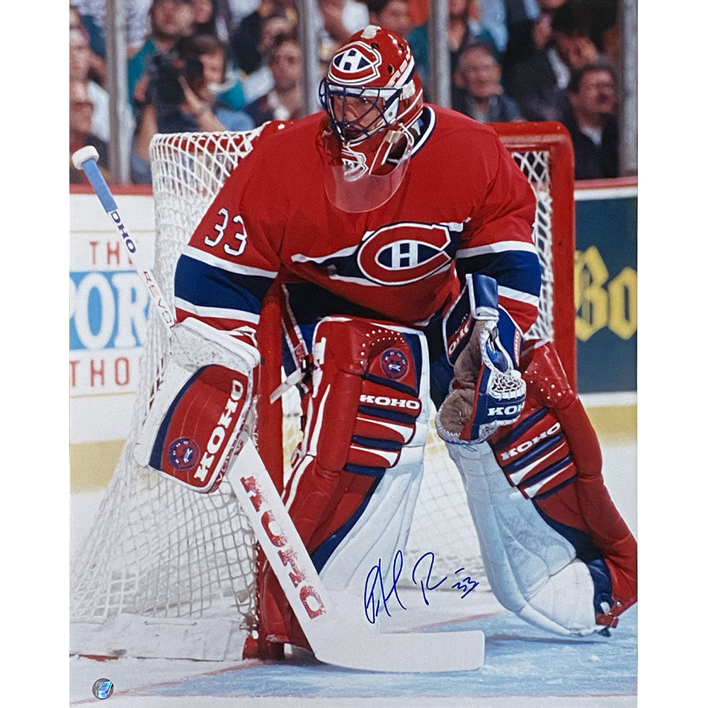 Patrick Roy Autographed Red Mitchell & Ness Canadiens Jersey - Upper Deck