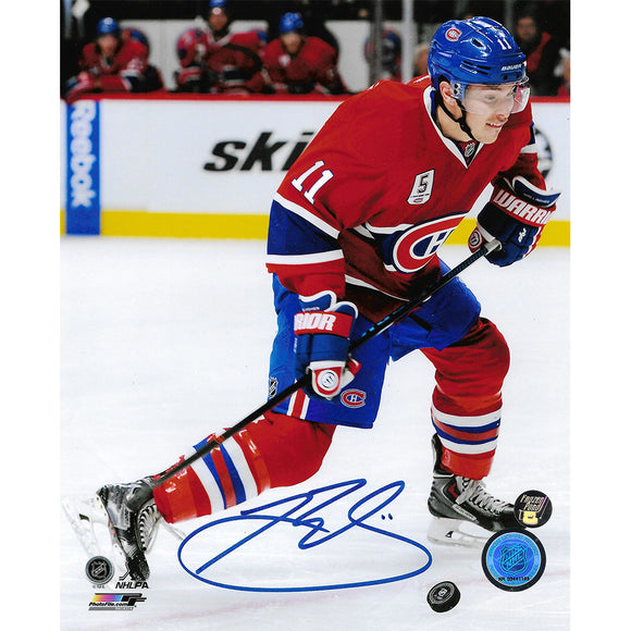 Brendan Gallagher Autographed Montreal Canadiens 8X10 Photo