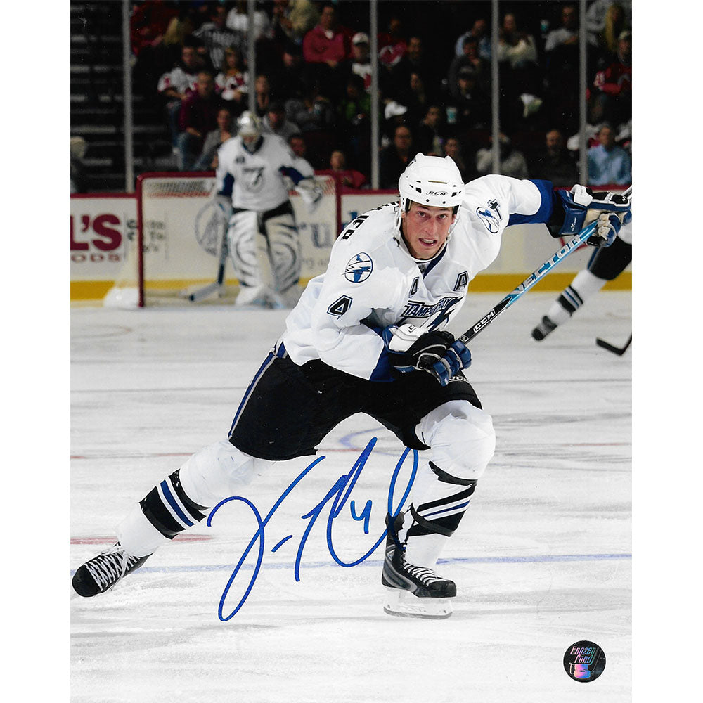 Vincent Lecavalier Tampa Bay Lightning 2004 STANLEY CUP Autographed 8x10 -  NHL Auctions