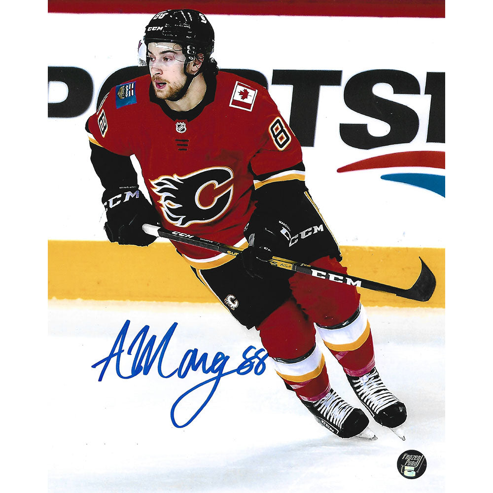 Andrew Mangiapane Autographed Calgary Flames Pro Jersey