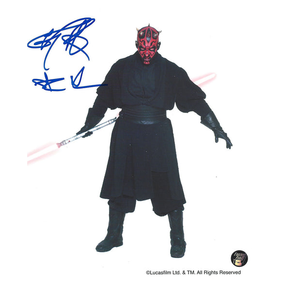 Ray Park Autographed Star Wars 8X10 Photo (Posed)