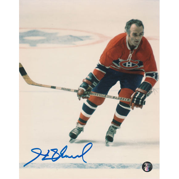 Henri Richard (deceased) Autographed Montreal Canadiens 8X10 Photo