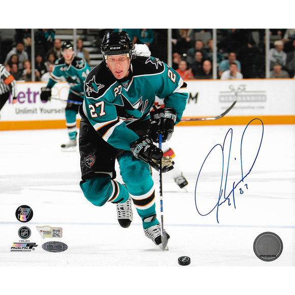 Jeremy Roenick Autographed San Jose Sharks 8X10 Photo