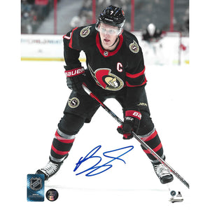 Brady Tkachuk Autographed Ottawa Senators 8X10 Photo