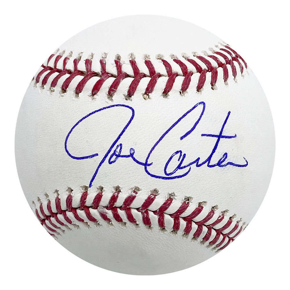 Joe Carter Blue Jays Autographed Signed 1993 World Series Home Run 20x24  Number Frame