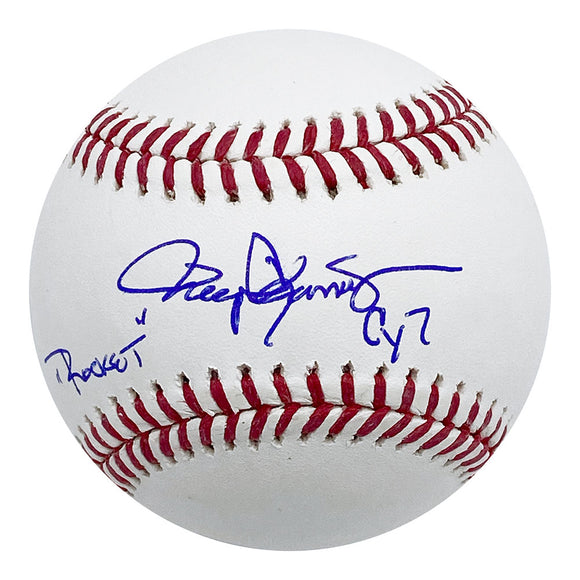Rogers Clemens Autographed Rawlings OML Baseball w/