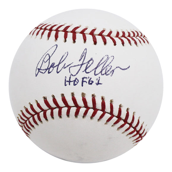 Bob Feller (deceased) Autographed Rawlings OML Baseball