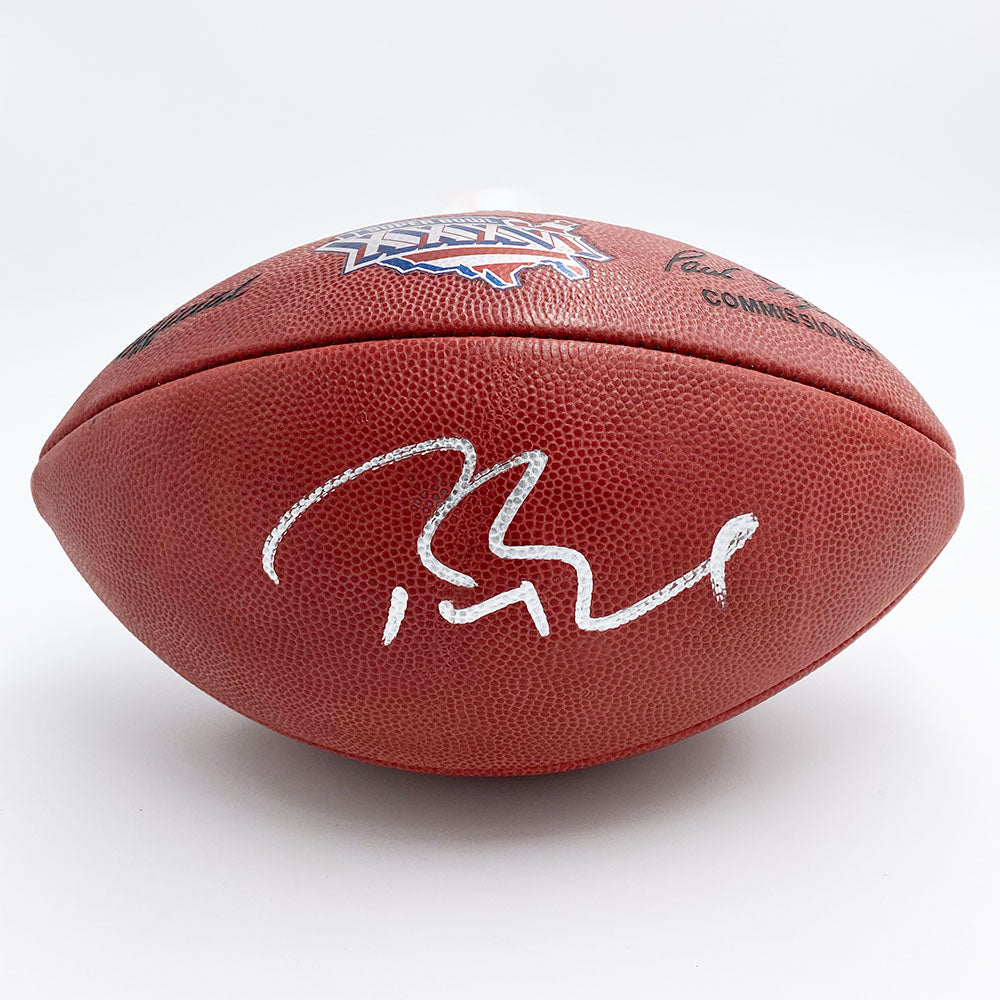 Tom brady deals autographed football