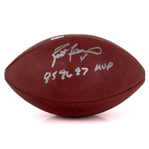Brett Favre Autographed Football w/
