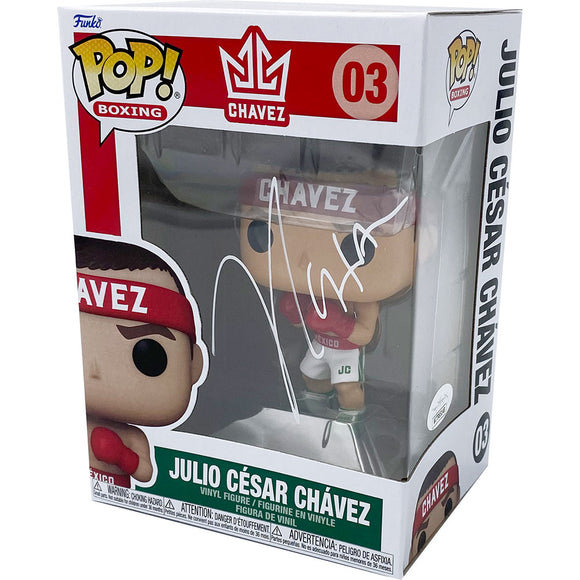Julio Cesar Chavez Autographed Funko Pop! Figure