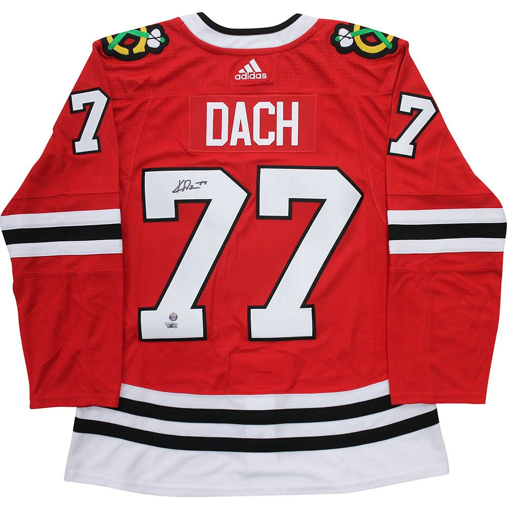 KIRBY DACH Autographed Blackhawks Authentic Reverse Retro Jersey