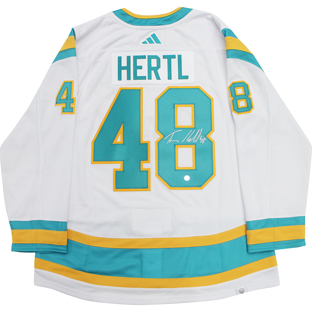 Tomas Hertl Autographed San Jose Sharks Reverse Retro Pro Jersey