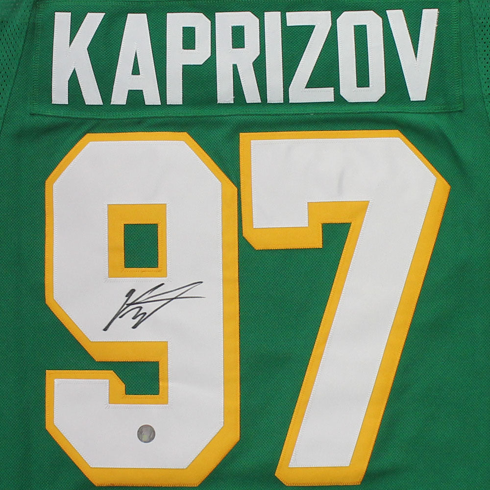Kirill Kaprizov Autographed Minnesota Wild Reverse Retro 8x10 Photo