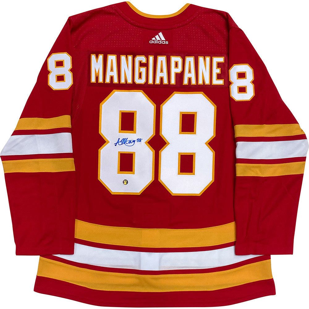 Andrew Mangiapane Calgary Flames Adidas Primegreen Authentic NHL Hockey Jersey - Away / L/52