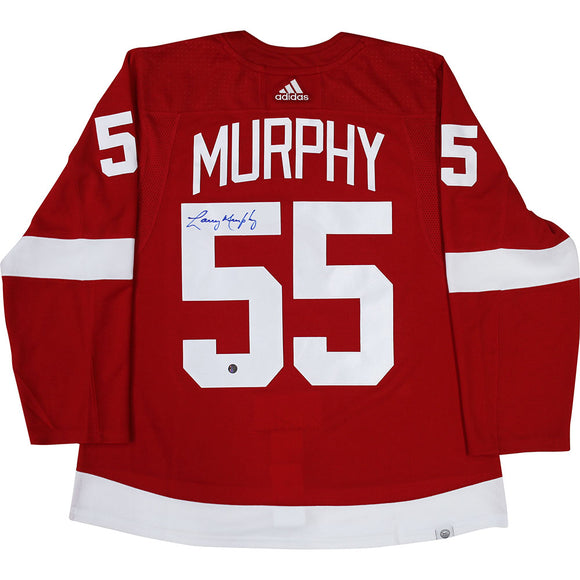 Larry Murphy Autographed Detroit Red Wings Pro Jersey