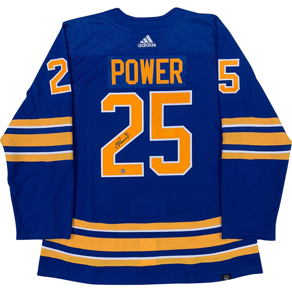 OWEN POWER AUTOGRAPH SIGNED NHL HOCKEY BUFFALO SABRES JERSEY HERITAGE  CLASSIC