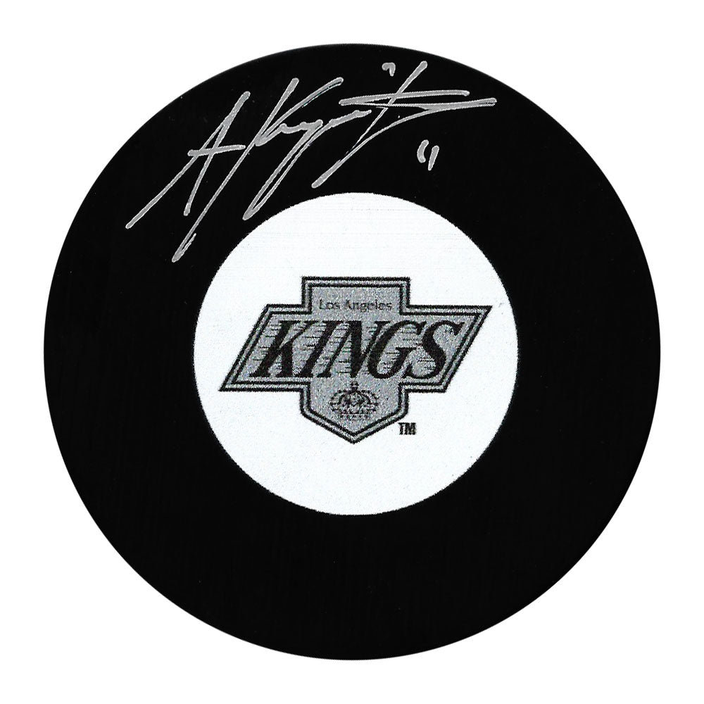 Anze Kopitar signed official LA factory Kings NHL hockey puck