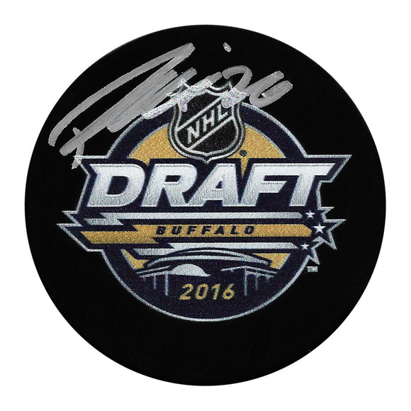Patrik Laine Autographed 2016 NHL Draft Puck