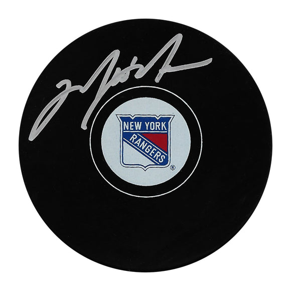 Mark Messier Autographed New York Rangers Puck