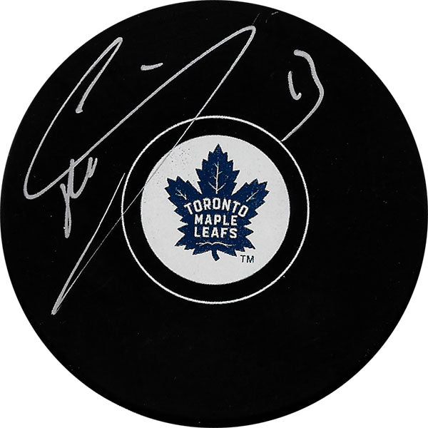 Mats Sundin Autographed Toronto Maple Leafs Puck Frozen Pond