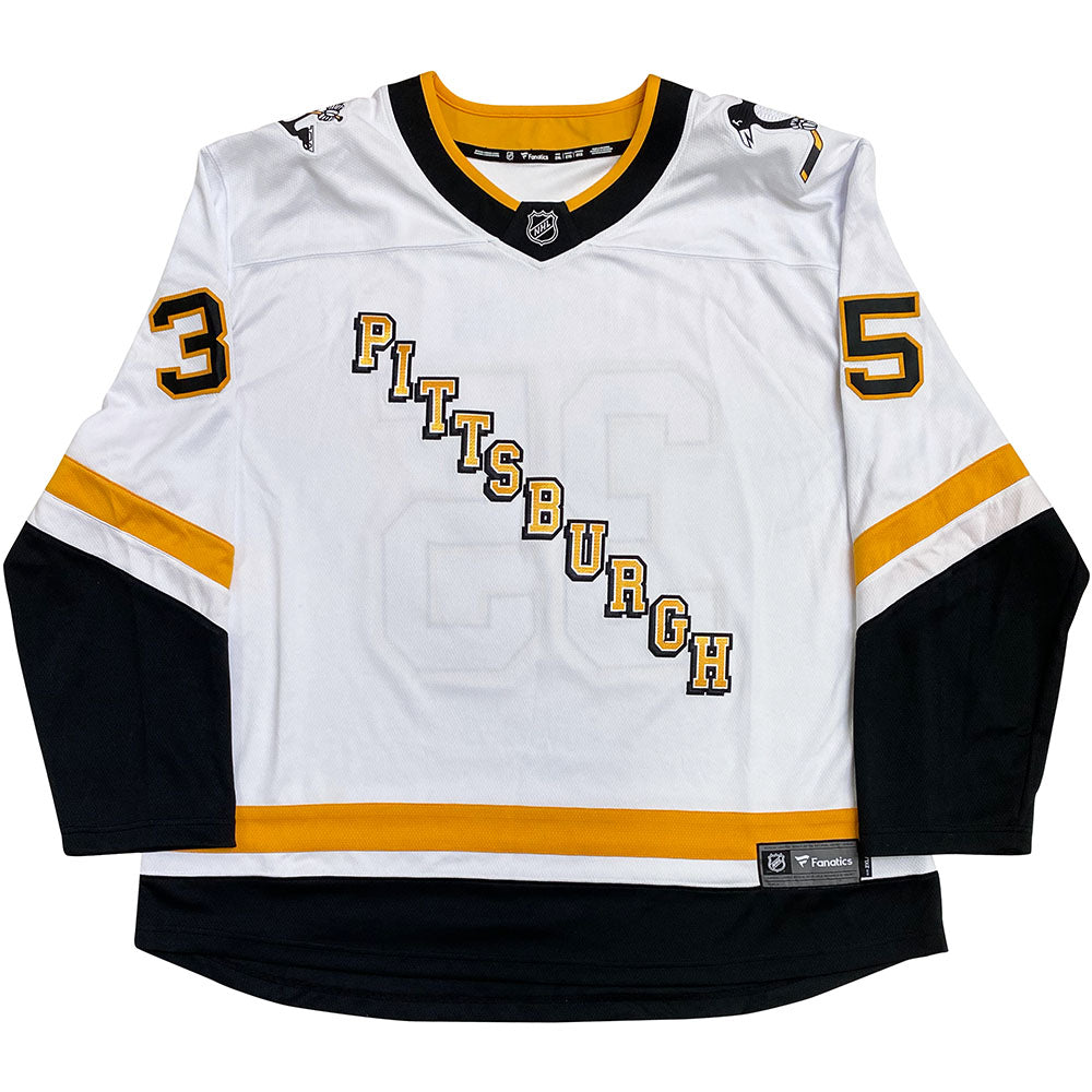 Tristan Jarry Black Pittsburgh Penguins Autographed Alternate Fanatics Breakaway Jersey