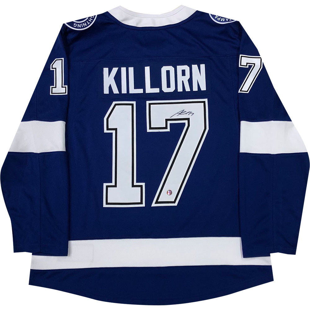 Alex Killorn Autographed Tampa Bay Lightning Fanatics Jersey - NHL