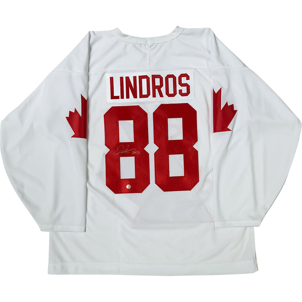 Eric Lindros Team Canada Signed 100th Anniversary Nike Jersey