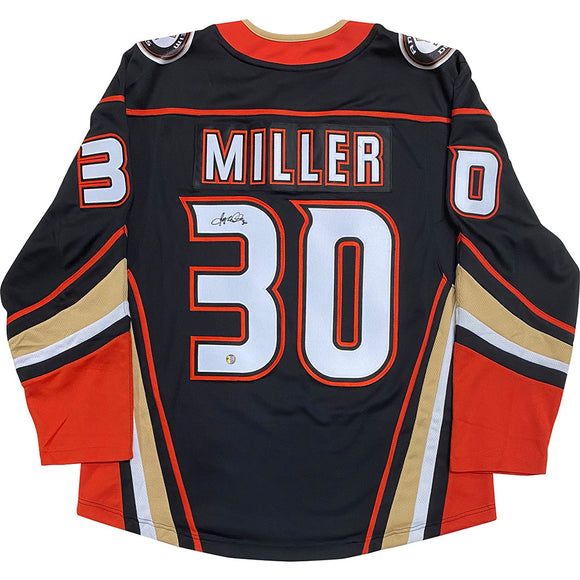 Ryan Miller Autographed Anaheim Ducks Replica Jersey