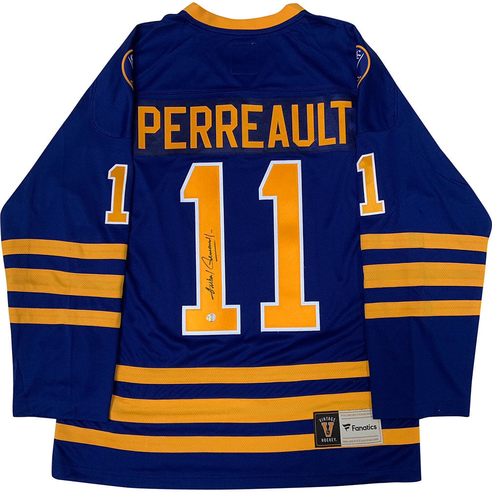 Gilbert Perreault Buffalo Sabres Adidas Authentic Home NHL Vintage