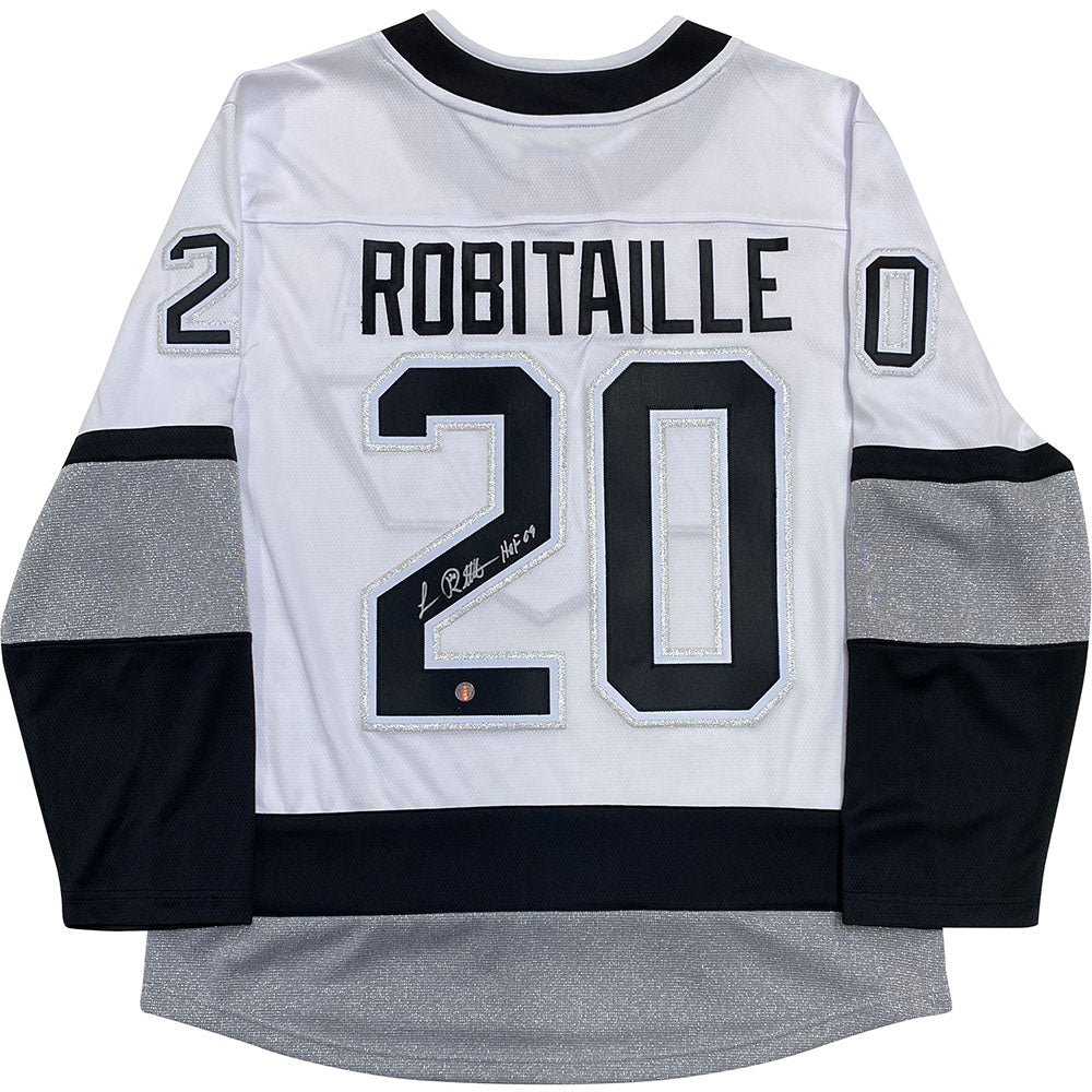 Luc Robitaille AUTOGRAPHED Signed Hockey Jersey // LA Kings