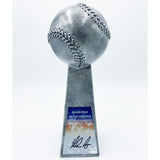 Nolan Ryan Autographed 14" Baseball Trophy